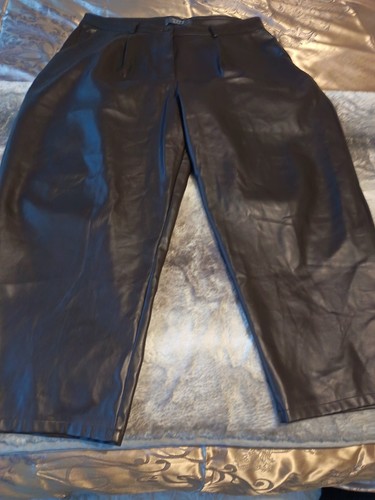 Primark faux leather trousers - primark,