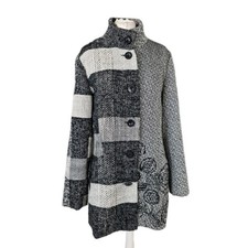 Desigual Wool Blend Patchwork