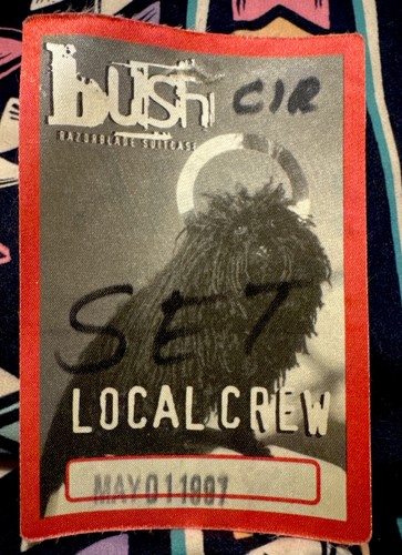 Bush razorblade suitcase - bush,