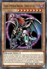Chaos Emperor Dragon - Envoy Of The End - Rare TOCH-EN030 - NM - YuGiOh