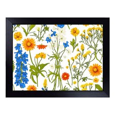 Wildflowers Design Vol.1 Lap Tray Cushioned Padded TV Dinner Laptop Desk