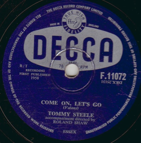 Rarer 1958 tommy steele - rarer,