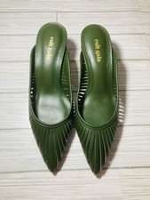 Cult Gaia Green Leather w/