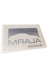 Mercedes Anti-Theft Alarm Window Glass Decal Sticker Label A1408170420 (Unused)
