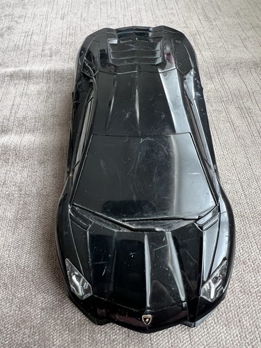 Black lamborghini toy car - black,