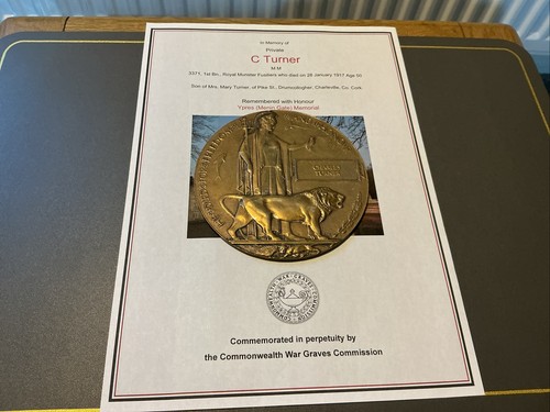 Ww1 memorial plaque - memorial, charles