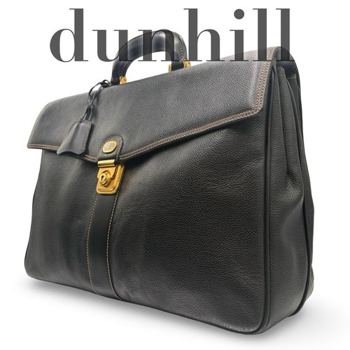 Dunhill black leather - dunhill,