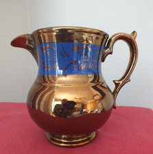 VINTAGE BLUE & COPPER TONE