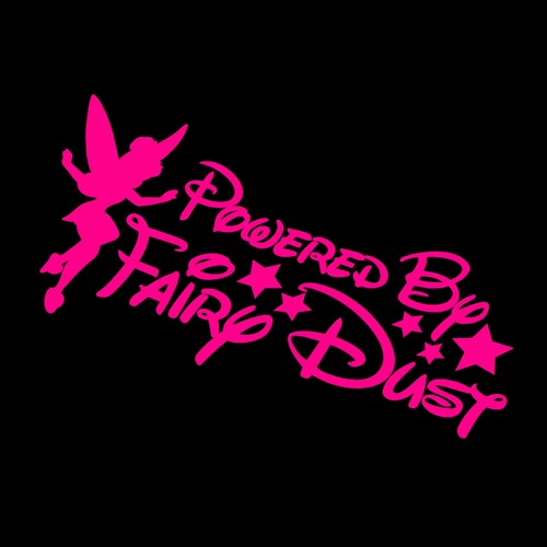 Powered fairy dust car - powered, by