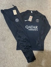 PSG Mens Black Tracksuit Size