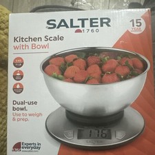 Salter Kitchen Scale with Bowl – Multiple Measure, 5kg Max Capacity, 2l & Bowl
