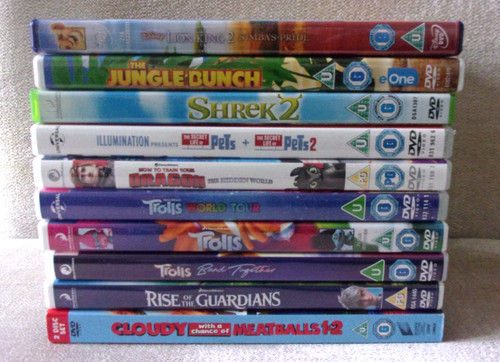 Children dvds trolls - x,