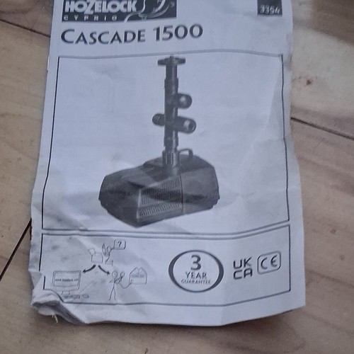 Hozelock cascade 1500 - cascade,