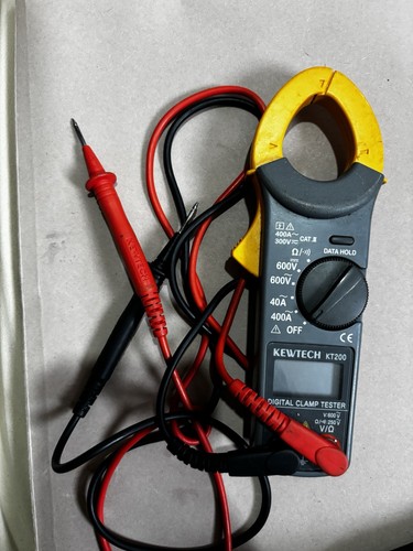Kewtech kt200 digital clamp - digital,