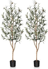 Artificial Olive Tree 150cm Large Artificial Plant Indoor 2PACK AUCTION