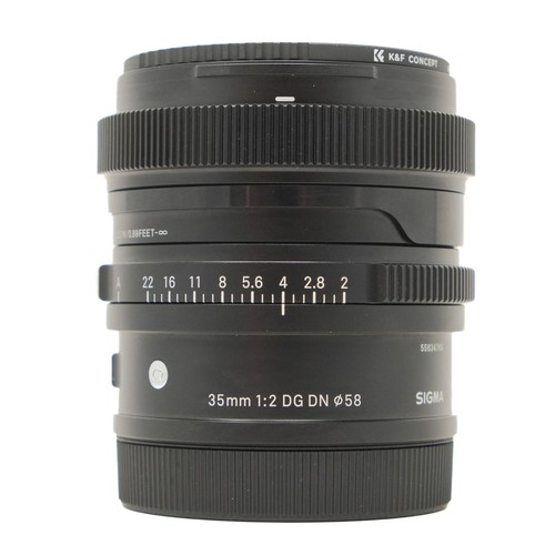 Used sigma 35mm - 35mm, dn