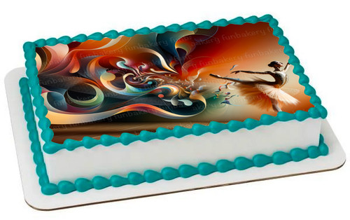 Ballet dance ballerina cake - dance,