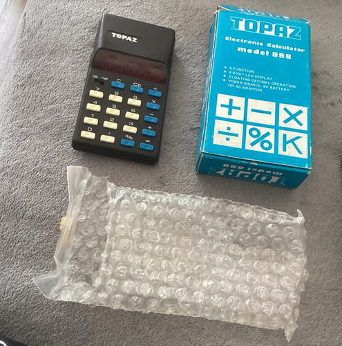 Topaz 888 basic calculator led - 888,