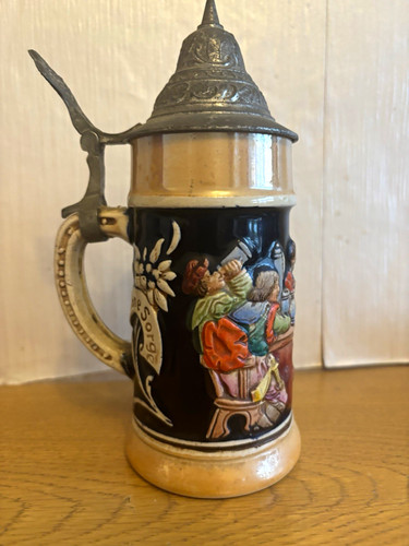 Vintage german beer stein - beer, –