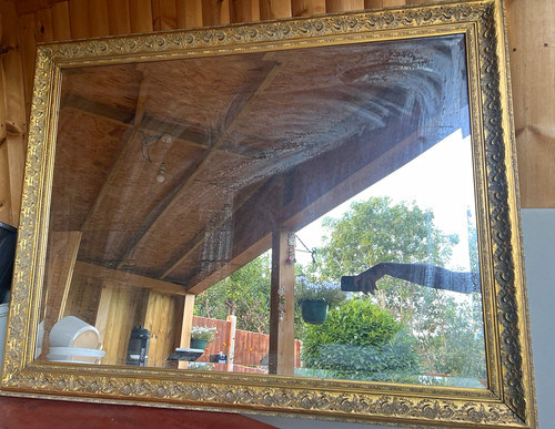 Ornate gold framed rectangular - ornate,