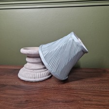 Duck Egg Lined Gathered Pleat