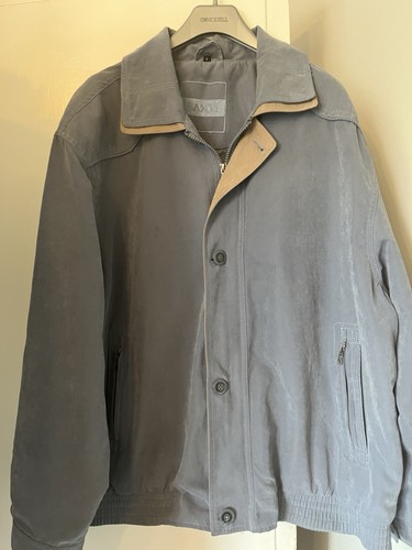 Saxon pale blue men coat - saxon,