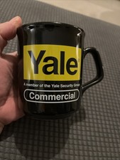 Vintage Yale Lock Mug Black