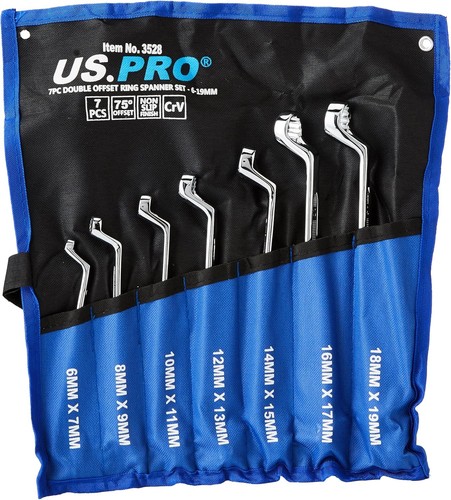 Pro tools 7pc double hex - 7pc,