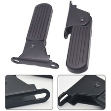 1pair,Electric-Moped Front Pedal Scooter Front Foldable Pedal Leg Support Pad