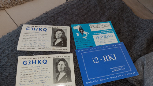 Vintage qsl cards - vintage, uk