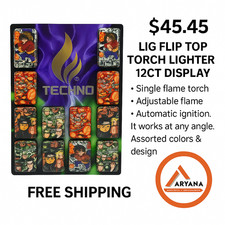 LIG Flip-Top Torch Lighter –