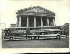1976 Press Photo Jumbo bus