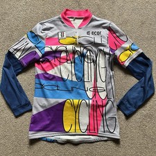 Vintage Cycling Jersey Size L Biemme