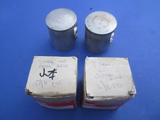 2 used Honda RS250 Pistons 13100-NF5-611 Classic racing Motorcycle RS125