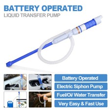 Fuel Oil Water Petrol Liquid Transfer Pump Electric Siphon Pump Battery Operated