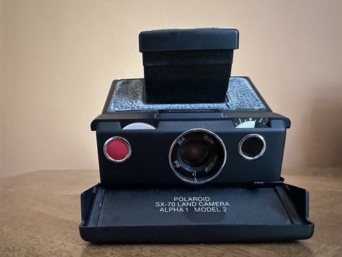 Black polaroid sx70 manual - black,