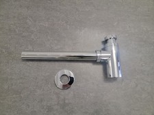 Round bottle basin waste trap