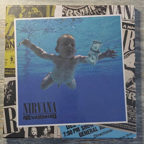 Sealed nirvana nevermind 30th - sealed,