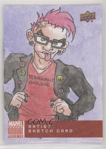 2018 upper deck - upper, marvel