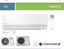 Panasonic TZ 2kw Heat Pump Air Conditioning Air Purifying WiFi Supply And Fit