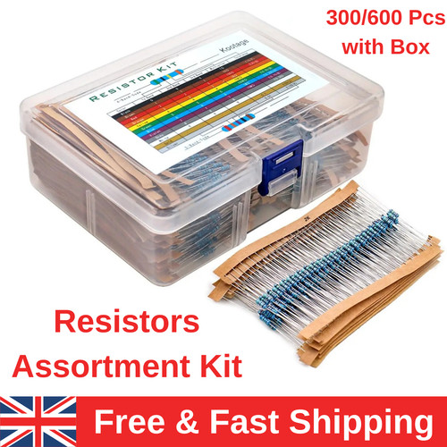 600pcs resistors assortment - 600pcs,