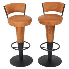 Antique Pair Walnut Art Deco