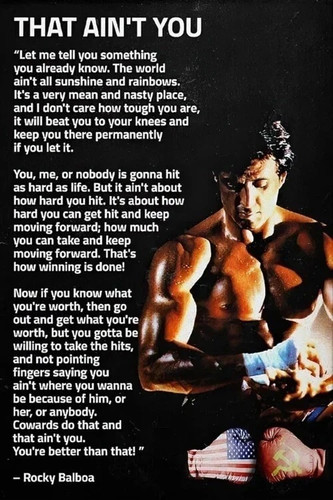 Rocky balboa movie quote - balboa,