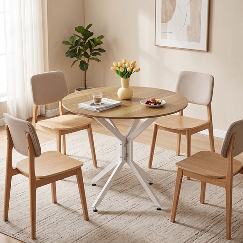 White round extendable kitchen - round,