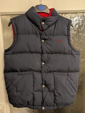 Ralph Lauren Polo Reversible Gilet, Body Warmer Size L Age 14/16