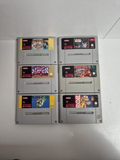 Super Nintendo Game Bundle X6