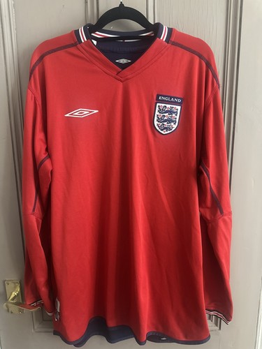 England umbro 2002 2004 away - 2002-2004,