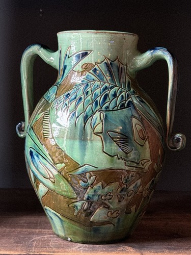 Brannam type devon pottery - brannam,