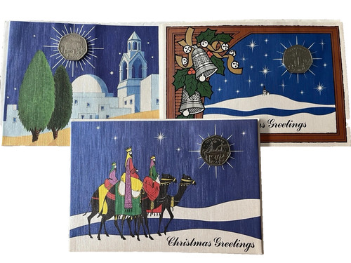 Isle man christmas 50p trio - isle,