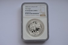 2026 Angel Silver 2 oz £5 NGC